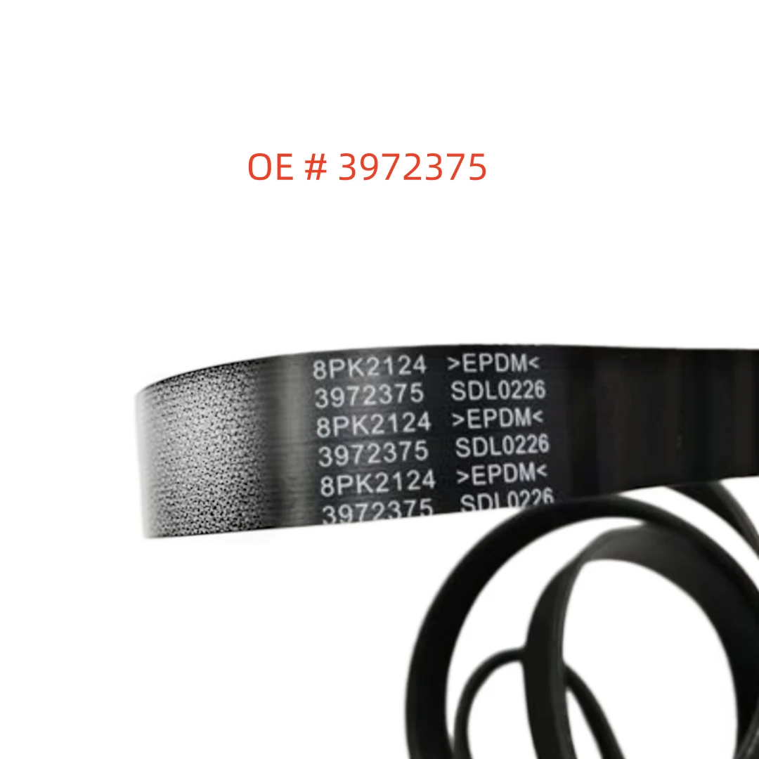 High Quality 3972375 Alternator Belt for FOTON Aumark Ollin car use