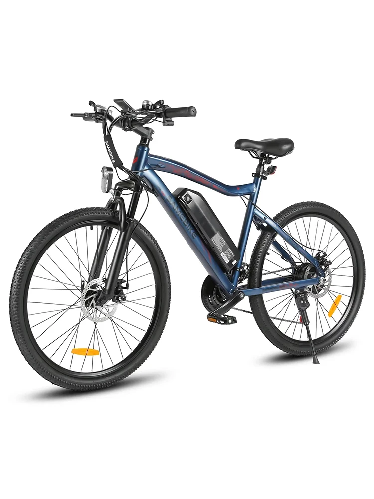 AliExpress NONE SAMEBIKE SY26-II Adult Mountain Electric Bike 500W Brushless Motor, 36V 13Ah Removable Lithium Battery, Max Speed ​​35kn/h E-bike , 26Inch Tires For Snow & City Commuting All-Terrain Electric Bicycle