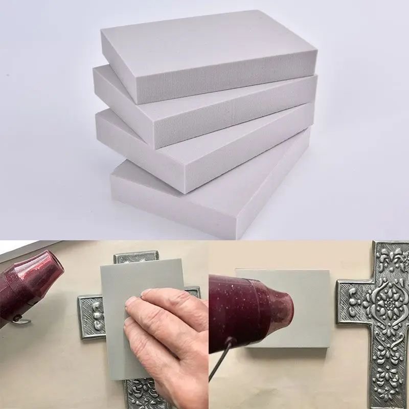 Stanz schaum, um Reverse Stamped Hintergründe Tool Scrap booking zu erstellen