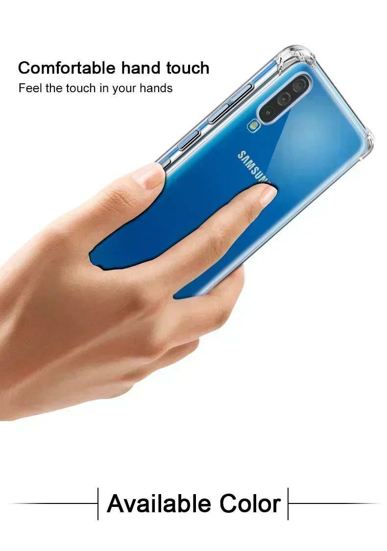 Shockproof Case For Samsung Galaxy M54 M14 A54 A34 A24 A14 A73 A53 A33 A13 M33 M53 5G A81 A71 A51 A41 A31 Case Silicone TPU Case