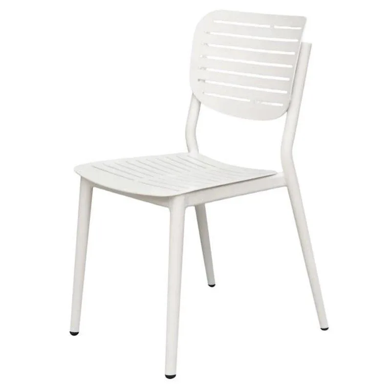Outdoor aluminum alloy folding table, commercial street milk tea shop, coffee shop, tables and chairs outside