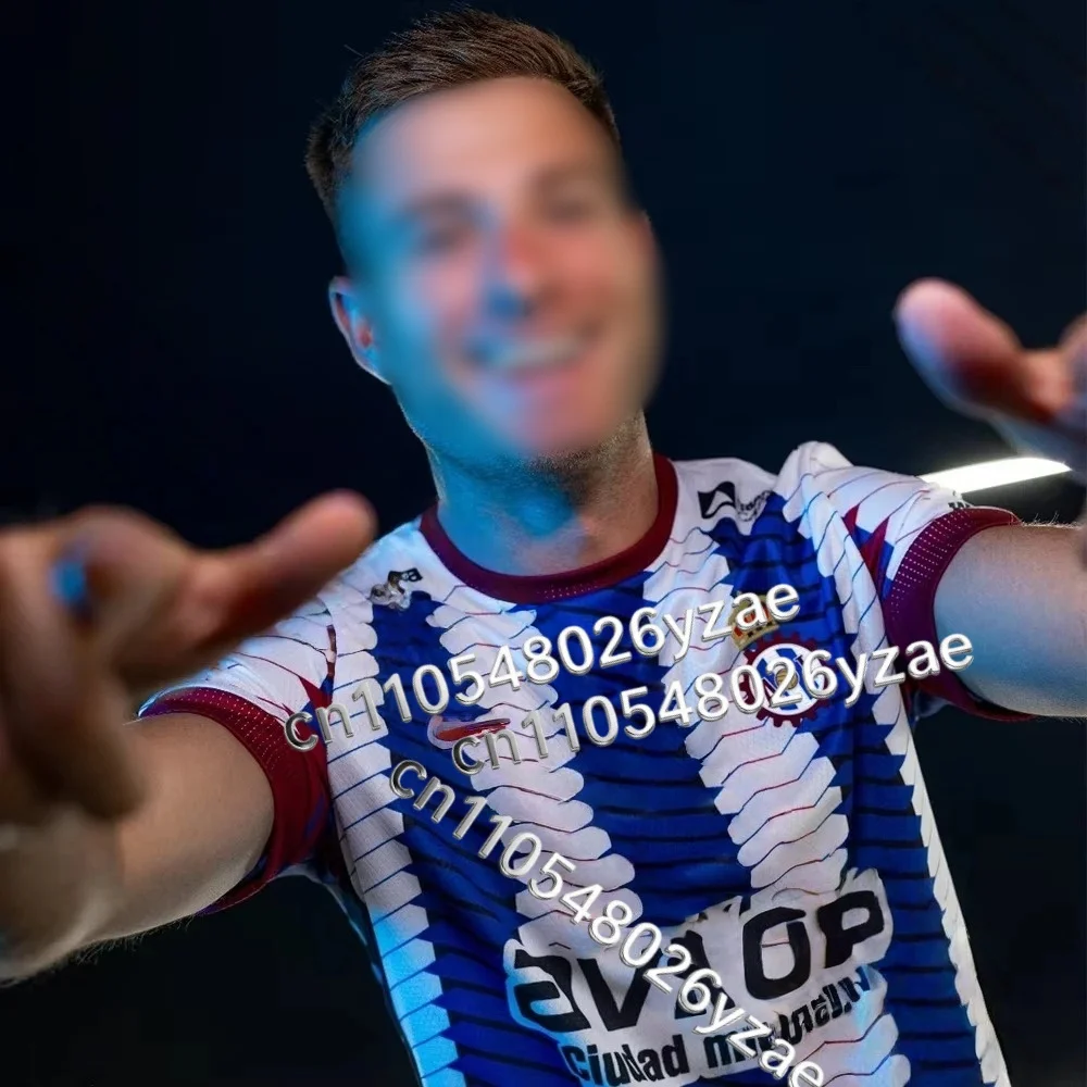 2026 Venta caliente España fútbol Real Avilés Jersey camiseta de los hombres de secado rápido 3D transpirable niños nuevo tren partido Jersey especial