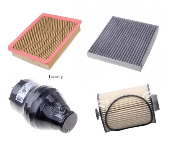 Air Filter+Air conditioning filter+Oil Filter+Fuel Filter Servicing Kit For Foton Tunland Aumark 2.8L ISF2.8