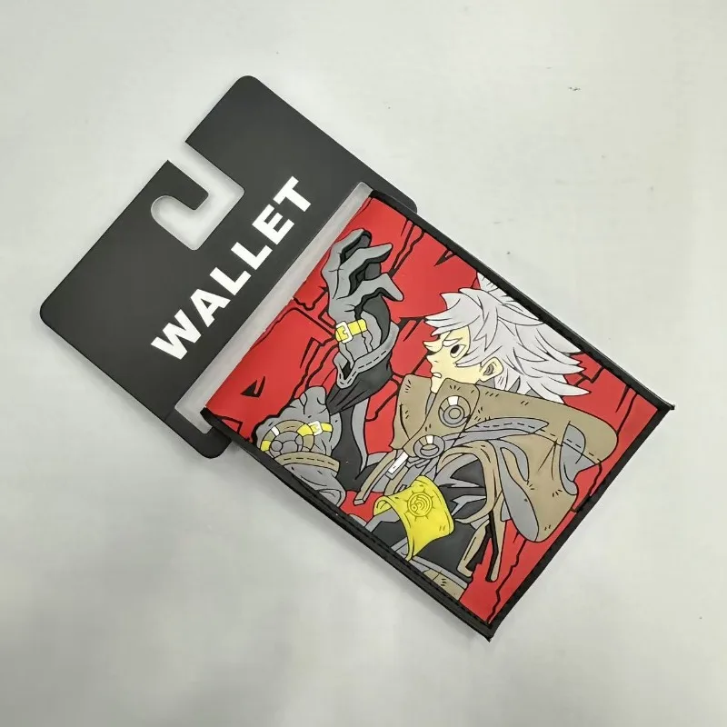 

GACHIAKUTA Anime Peripheral Rudo Enjin Riyo Tamuji Game Wallet Bifold Purse with Coin Pocket Birthday Gift