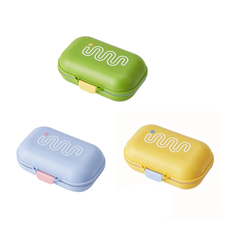 

Pack of 3 Portable Soap Dish Soap Case, Waterproof Plastic Soap Holders for Travel and Outdoor Use,