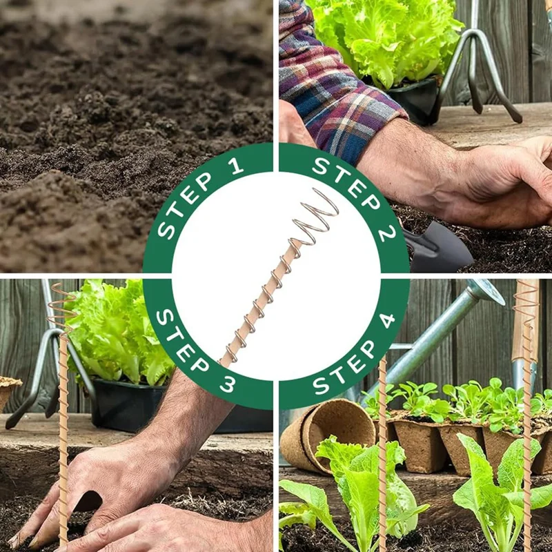 전기 구리 문화 식물 말뚝 구리 정원 말뚝, 원예 안테나 구리 막대 구리선, 핫 세일