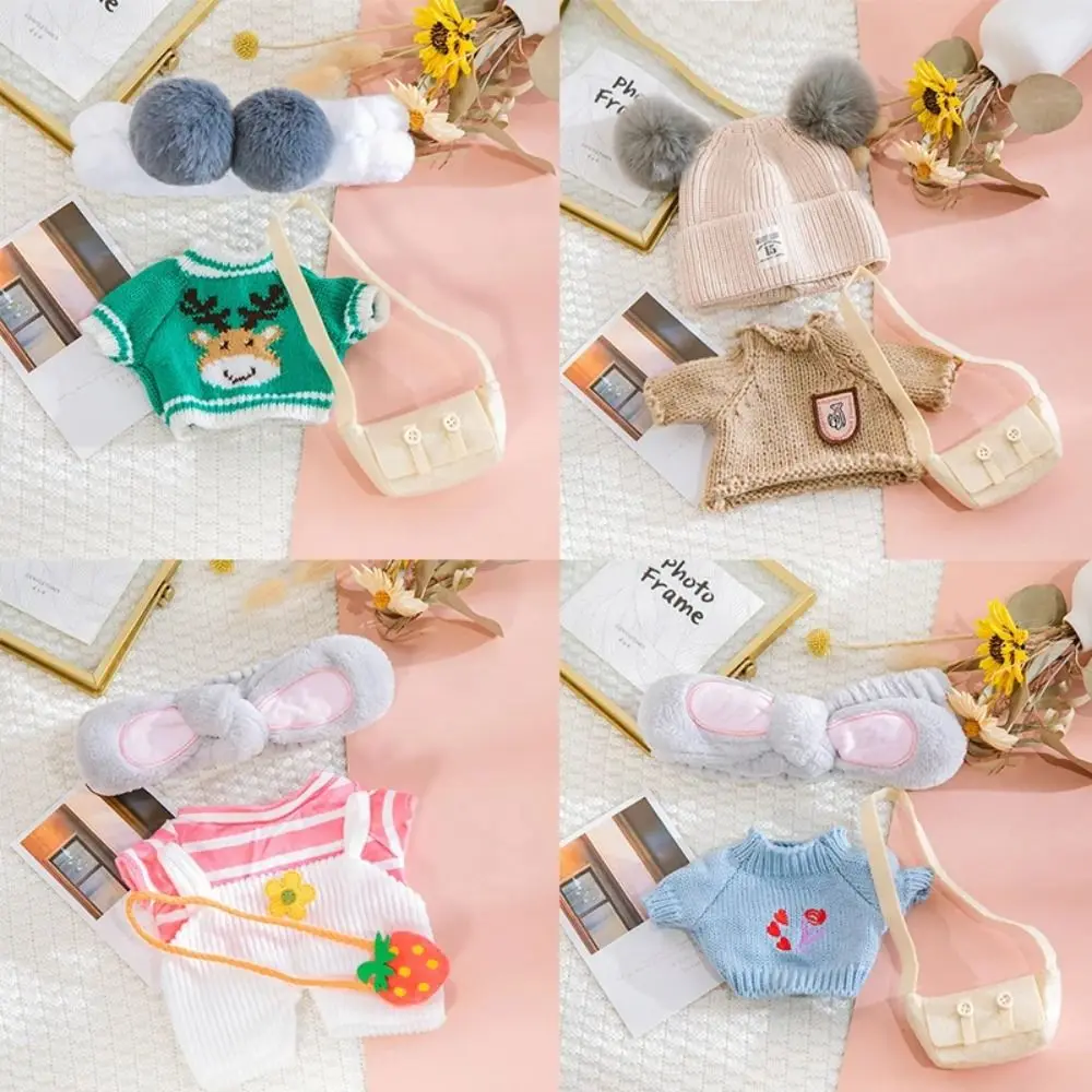 

Doll Cloth Accessories LaLafanfan Cafe Clothes Dress Up DIY Clothing Ducks Doll Clothes 30cm Kawaii Yellow Duck Clothes