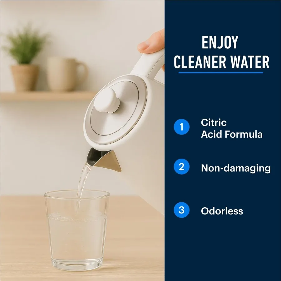 العالمي Descaler Espro Descaling Solution Coffee hine Cleaner Critic Acid Tea Kettle Urn Water Distiller Cleaner #5