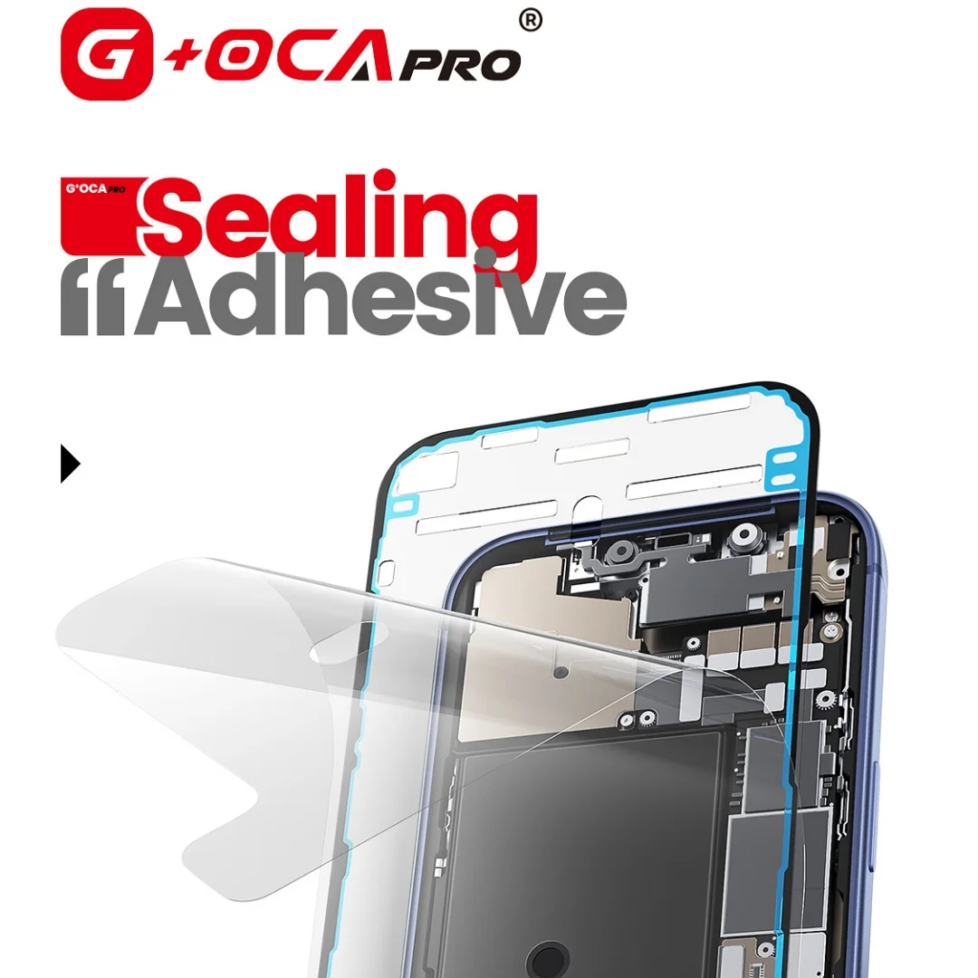

10 шт. водонепроницаемая наклейка G + oca pro для iPhone 12 13 14 max 15 15plus 16 11 Pro Plus 16promax XR ЖК-рамка безель уплотнительная лента клей
