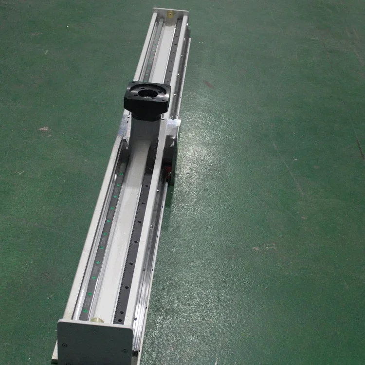 Rack and pinion truss telescopic sliding table module, lifting and lapping large load visual sliding table rack and pinion