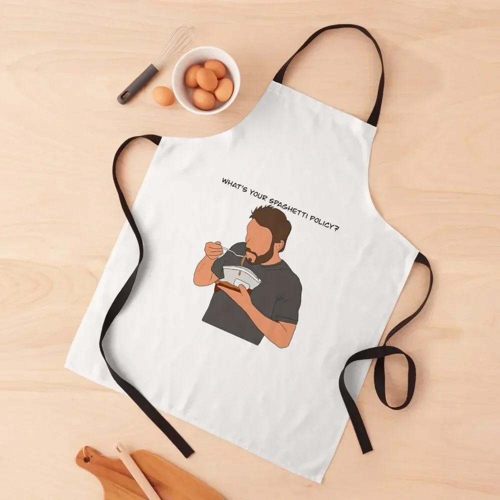 What’s your spaghetti policy? Apron restaurant accessories Kitchen Items Apron