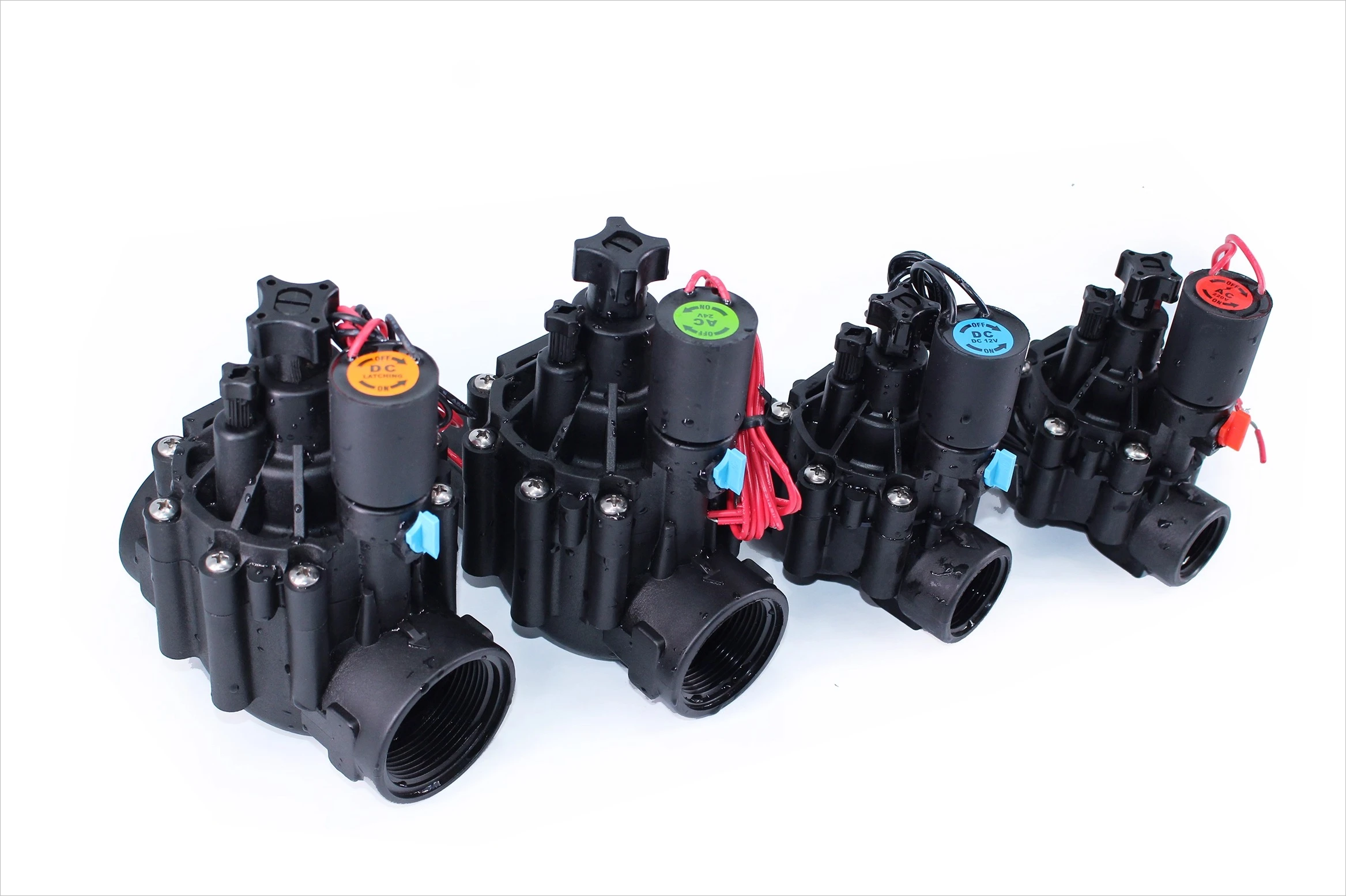 

DN15/20/25/32/40 1/2" 3/4" 1" Normally Closed AC220V DC12V 24V Nylon Solenoid Water Valve for Farm Garden Landscape Irrigation