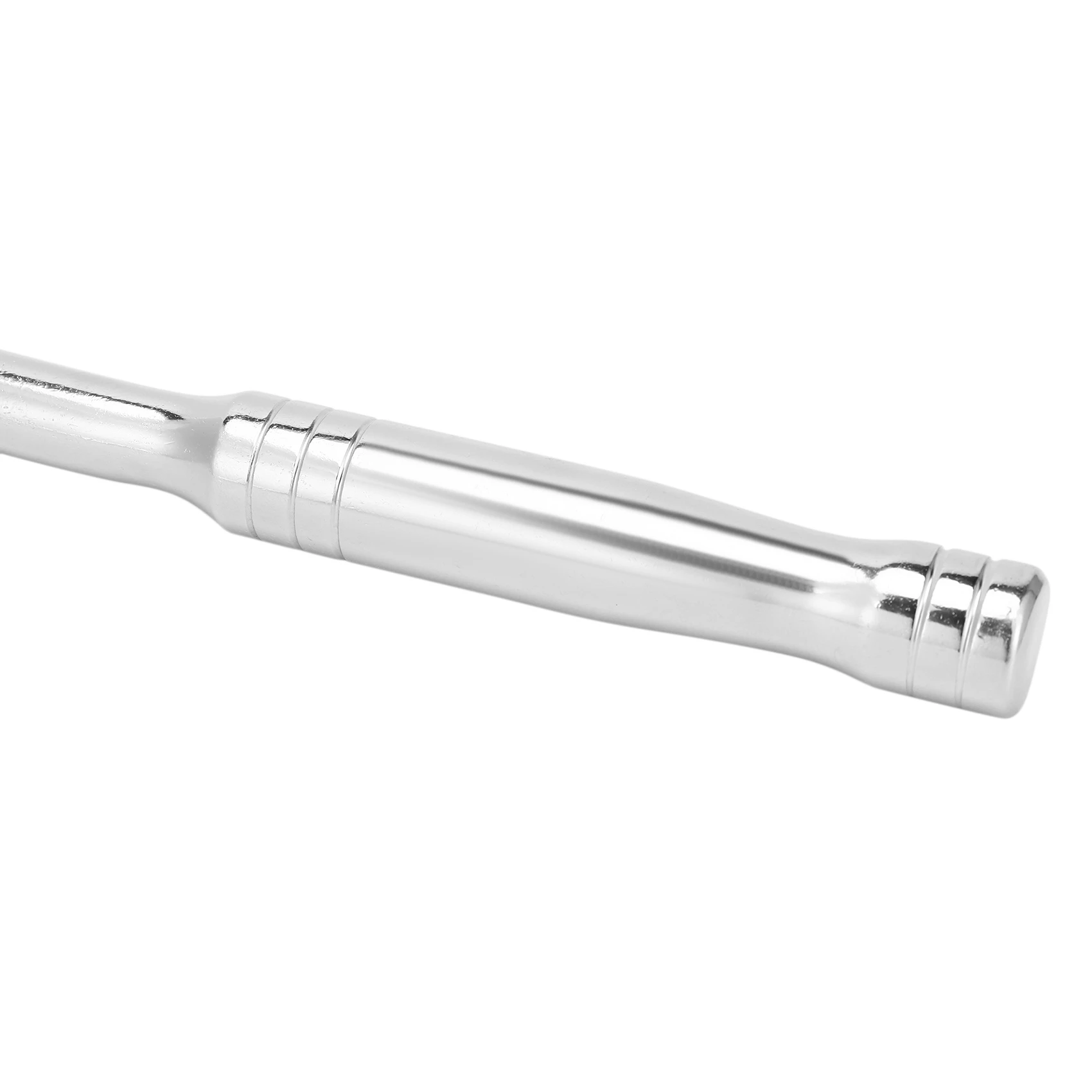 1Piece 24 Inch Long 1/2 Inch Breaker Bar Socket Driver 180 Degree Flex Head With Spring-Loaded Ball Bearing Socket Wrench Hand T