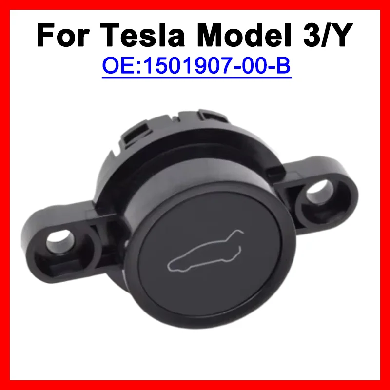 

Back Liftgate Switch Liftgate Switch For Tesla Model 3 Switch For Tesla Model Y Tailgate Trunk Switch Button 1501907-00-B