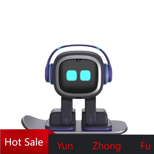 Emo Robot AI Intelligent Voice Chat Electronic Pet Emo Small Night Lamp  Multi-Language Intelligent Conversation Robot Touch Sens