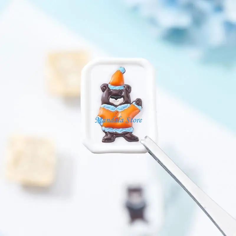 

U2JC Bear Series Wax Seal Stamp Animal Sealing Wax Stamp for DIY Envelopes Wedding Invitation Scrapbooking Decorations