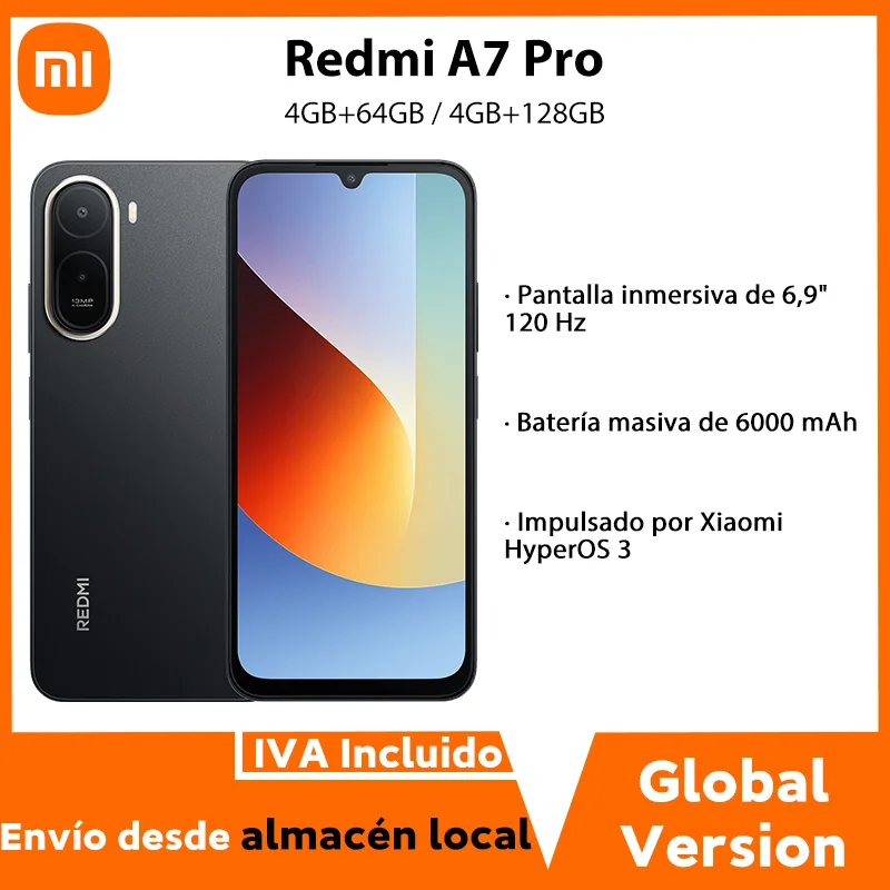 Version Globale du Smartphone Xiaomi Redmi A7 Pro, Batterie 6000mAh, �cran 6.9