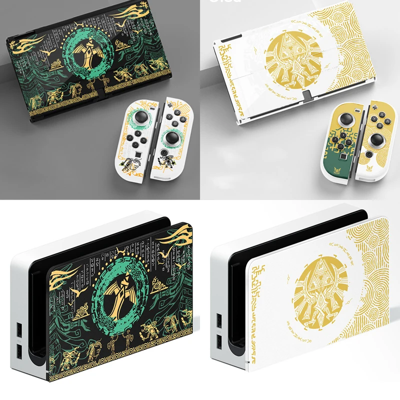 

For ZD Tears Of The Kingdom Funda Protective Case for Nintendo Switch OLED Shell Hard Cover JoyCon Controller Gaming Accessories