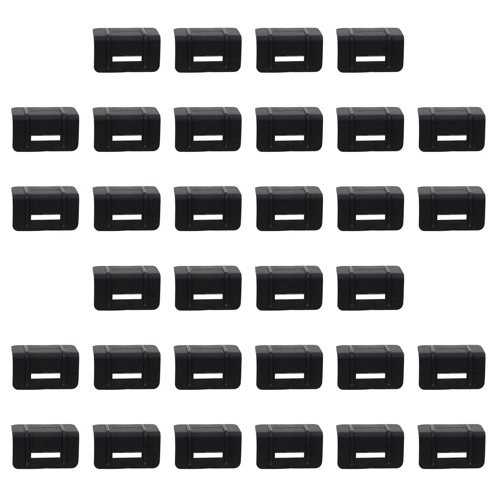 

100 шт. пластиковых угловых защитных накладок от скольжения, защита края груза на паллетах, защитные ремни для грузов, угловые защитные ремни