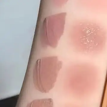 Korean Brown Glitter Liquid Eyeshadow Stick Fine Shimmer Matte Cheek Blush Contour Coffee Milk Eye Shadow Cream Natural Makeup