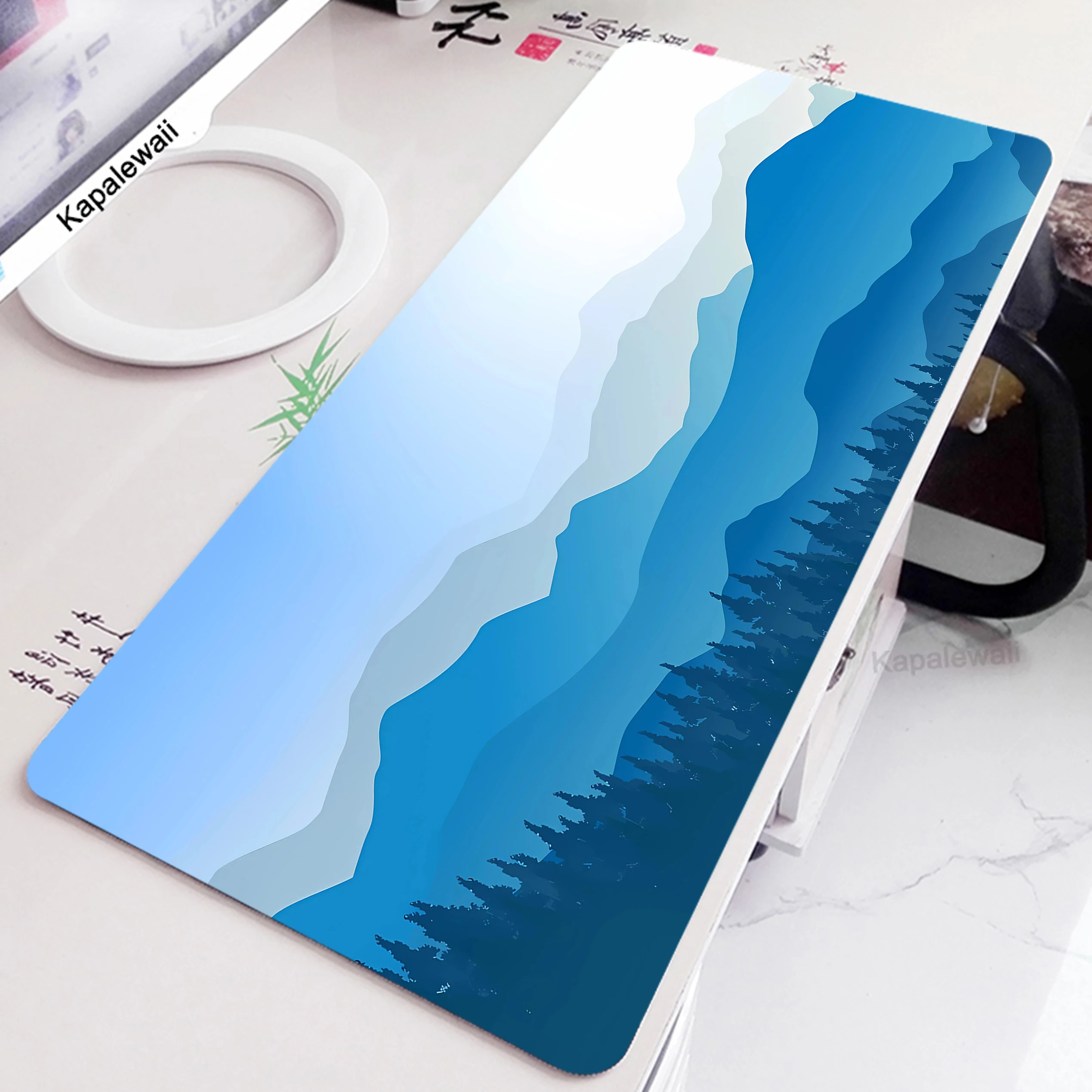 

Mouse Pad Computer Mousepad Apoio De Pulso Teclado Mouse Mat XXL Keyboard Pads Desk Mats Artistic Landscape Table Carpet 900x400