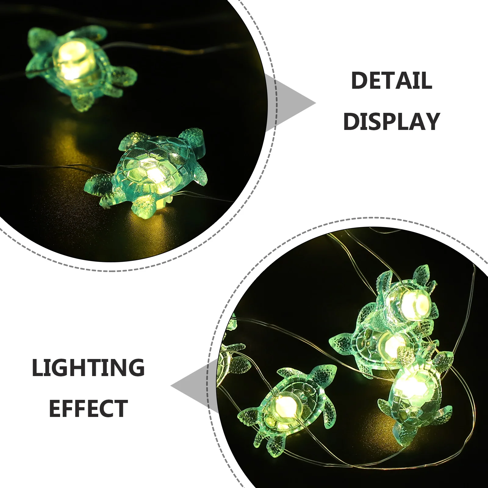 Licht pfosten führte Dekor fallen außerhalb Ornament Meer Party bevorzugen farbige Lichter Ozean