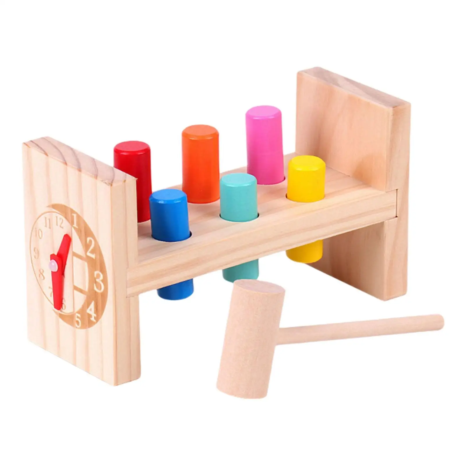 Hammer with Mallet for Children, Cognition Toy, Developmental Toy, Color, Fine Motor Skills, Girls, Kids