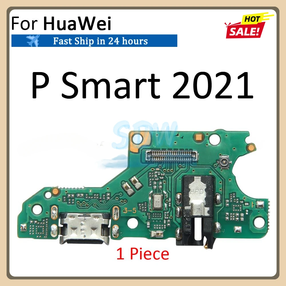 USB Charging Port Dock Plug Connector Charger Board Flex Cable For HuaWei Mate 20 X 10 9 Pro Lite P Smart Plus 2021 2020 2019