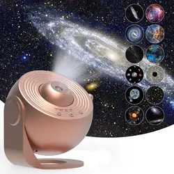 Planetarium Projector LED Night Light Ceiling Galaxy Projector 360° Rotate Star Projector Lamp For Kids Adult Room Decorative