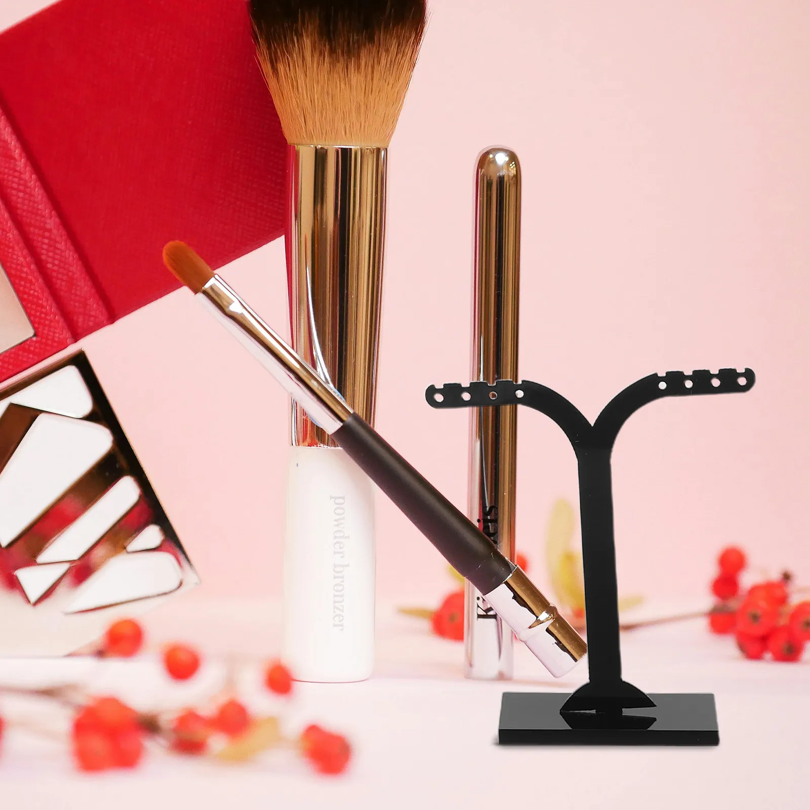 3Pcs Earring Display Stand Acrylic Jewelry Organizer Rack Holder for Retail Show Home Desktop Storage Jewelry Display Tower