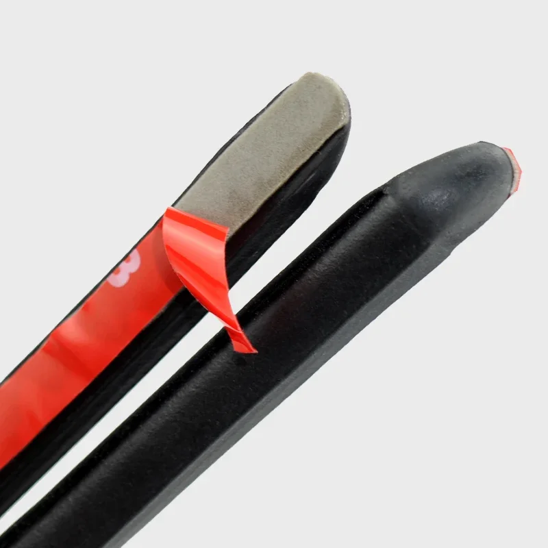 2PCS Car Door Rubber Seal Strip Filler Car Door Weatherstrip Type B dust-proof and waterproof sealing strip with vulcanized head