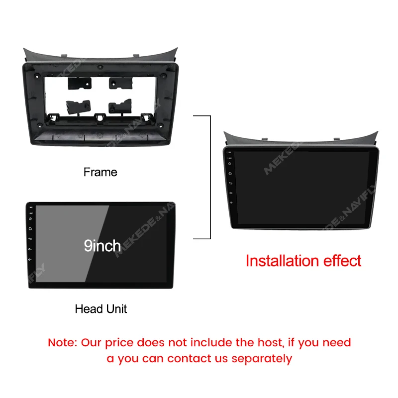 2 الدين راديو السيارة ستيريو فآسيا لشركة هيونداي I30 2011 - 2017 داش الإطار لوحة محول الديكور المركزي سطح لوحة القيادة المركزية