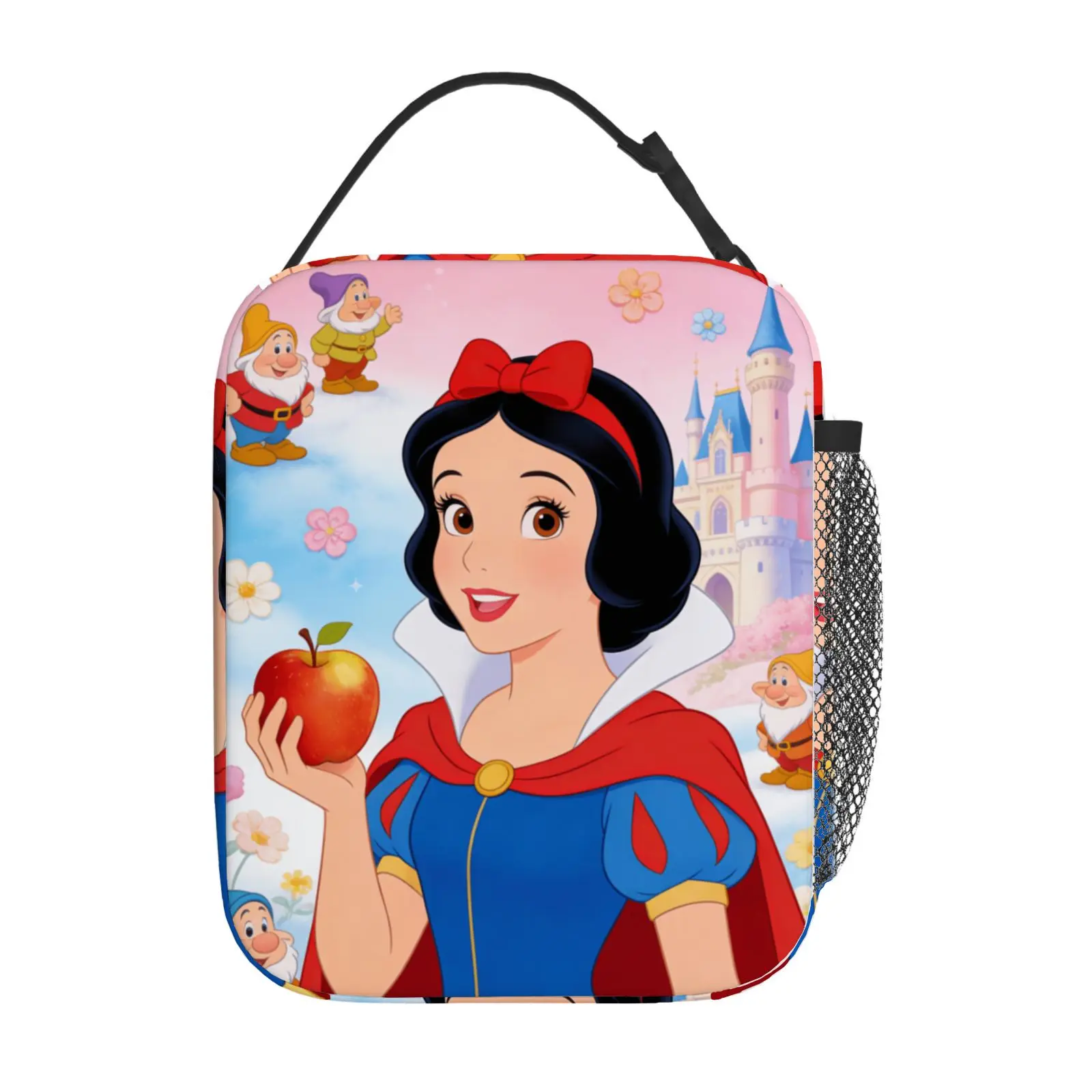 

1 шт. Милая сумка для обеда в стиле Снежной принцессы, подходит для повседневного использования, сумка для обеда на работу, подарок.