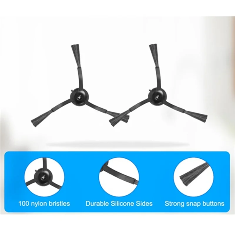 

27PCS Brush Dust Bag Filter And Mop Cloth Set For Roborock Qrevo Master Qrevo Slim Vacuum Cleaner Replacement Parts-AA26