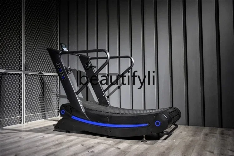 

Unpowered Treadmill Gym Commercial Mechanical, Curved Treadmill