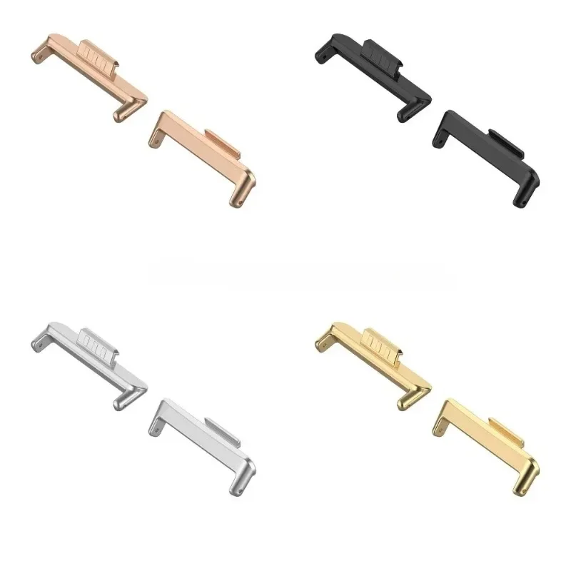 1 para adapterów do zegarka Huawei Fit 3 pasek do zegarka pasek złącze ze stali nierdzewnej bransoletka metalowy adapter połączeniowy 20mm