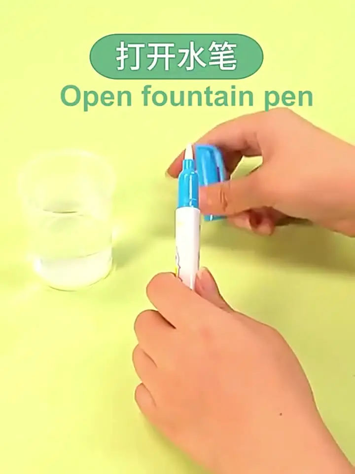 Magical Book Water Drawing Montessori Toys Reusable Coloring Book Magic Water Drawing Book Sensory Early Education for Children
