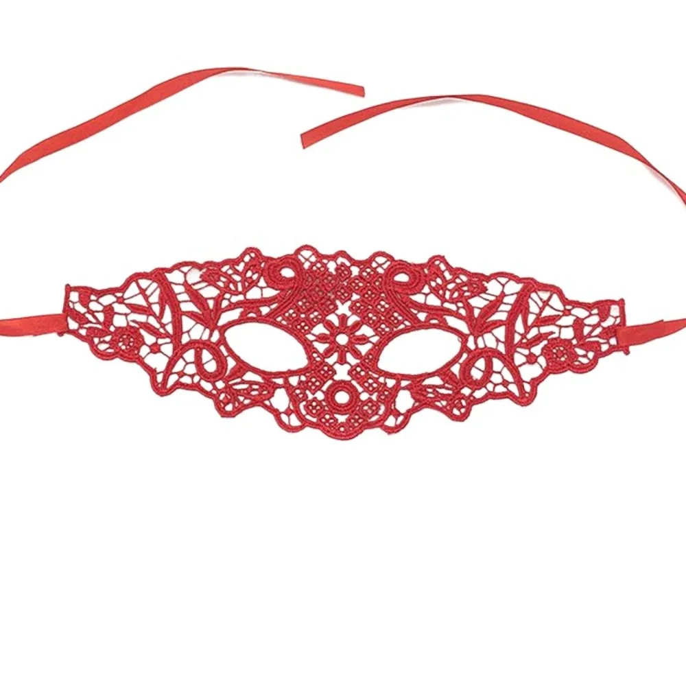 Regalo Maschera per il viso Maschera per gli occhi in pizzo cavo Cosplay Puntelli per ballo di fine anno Carnevale in maschera di pizzo Fornitura di Halloween Fantasia Maschera di Venezia Principessa