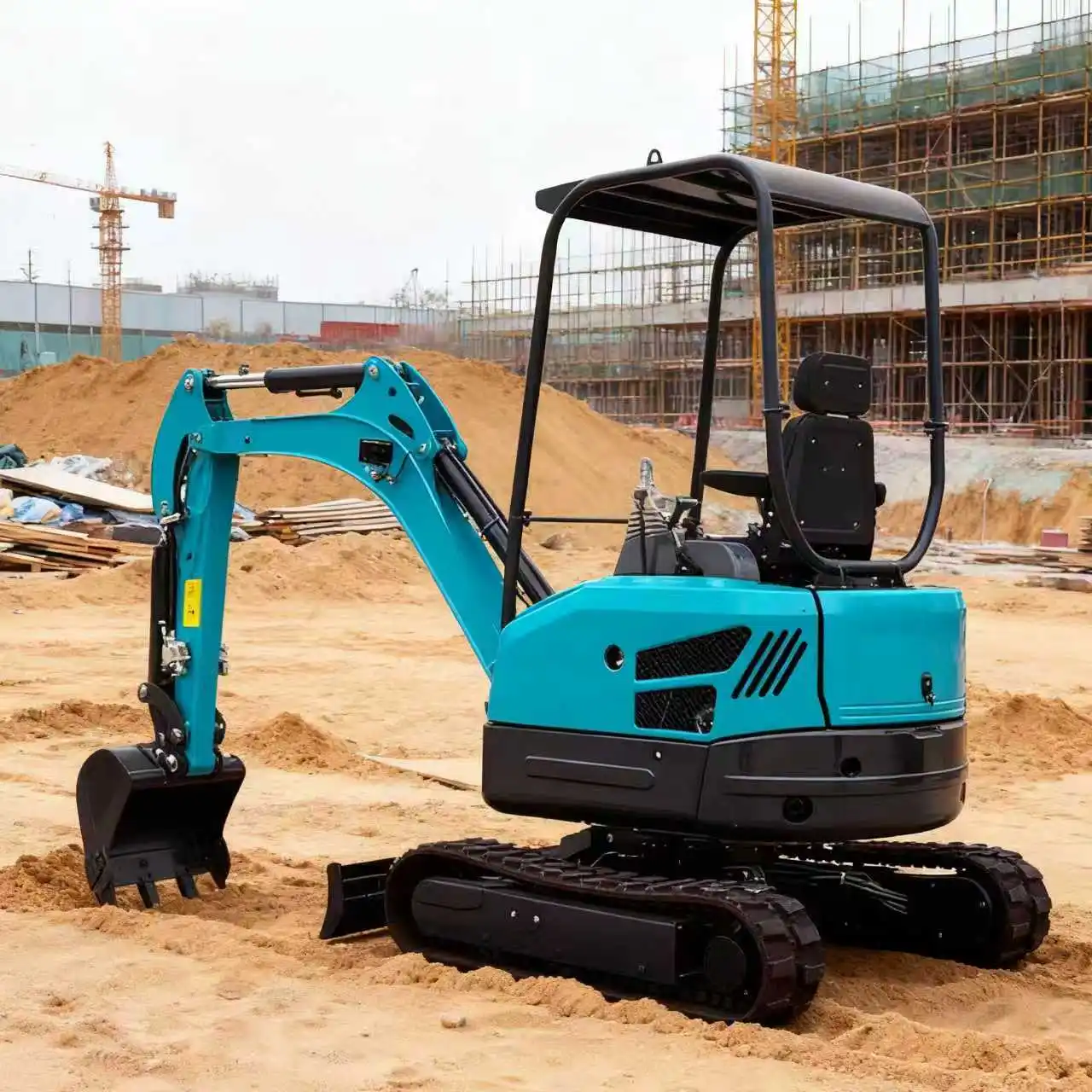 

Продается небольшой экскаватор 2,2-тонный компактный гидравлический экскаватор с резиновыми гусеницами со скидкой 50%