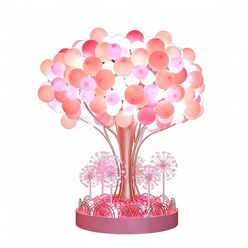 Painted luminous wishing tree landscape light, outdoor waterproof art beauty Chen