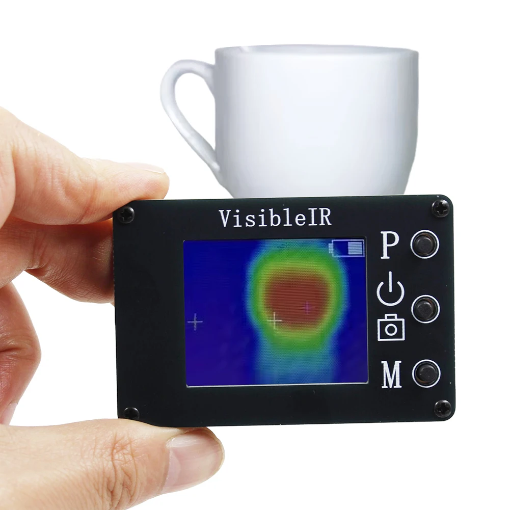 

Тепловизионная камера Black VisibleIR B18 с 1,8-дюймовым дисплеем для проектов DIY, режимы видимого и инфракрасного излучения