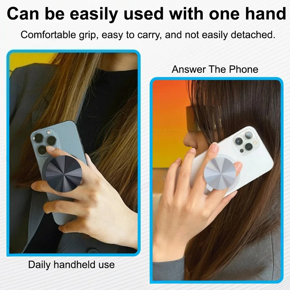 المغناطيسي طوي الهاتف قبضة حامل لسامسونج جبل المقبس جيب ل Magsafe آيفون 17 N52 المغناطيس البنصر توسيع الوقوف