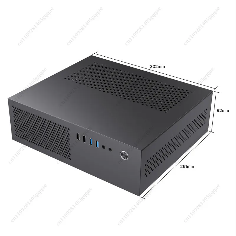 

New A10 Mini Horizontal Vertical MATX24 * 24 Main Board Small 1U Power Supply 7.3LHTPC Computer Case