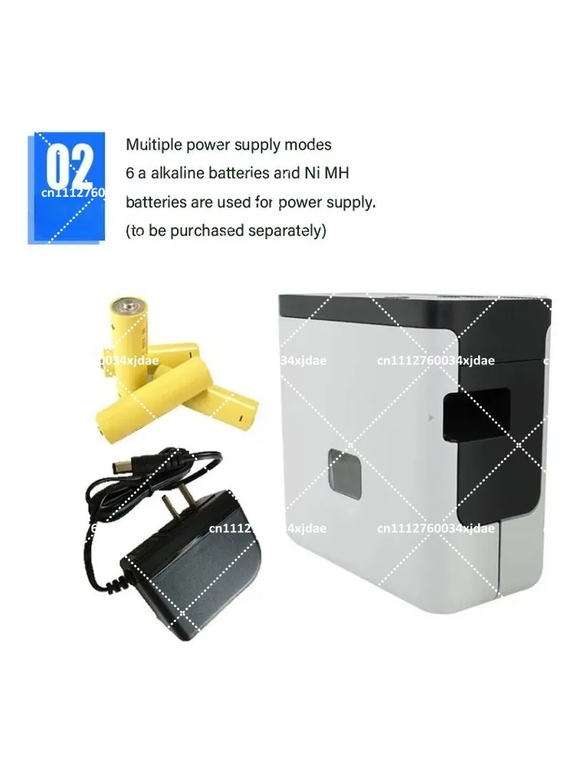 PT-P700 Label Printer for Small Hotel Worker Number Plate Nameplate Chest Fixed Assets Cable Labeling