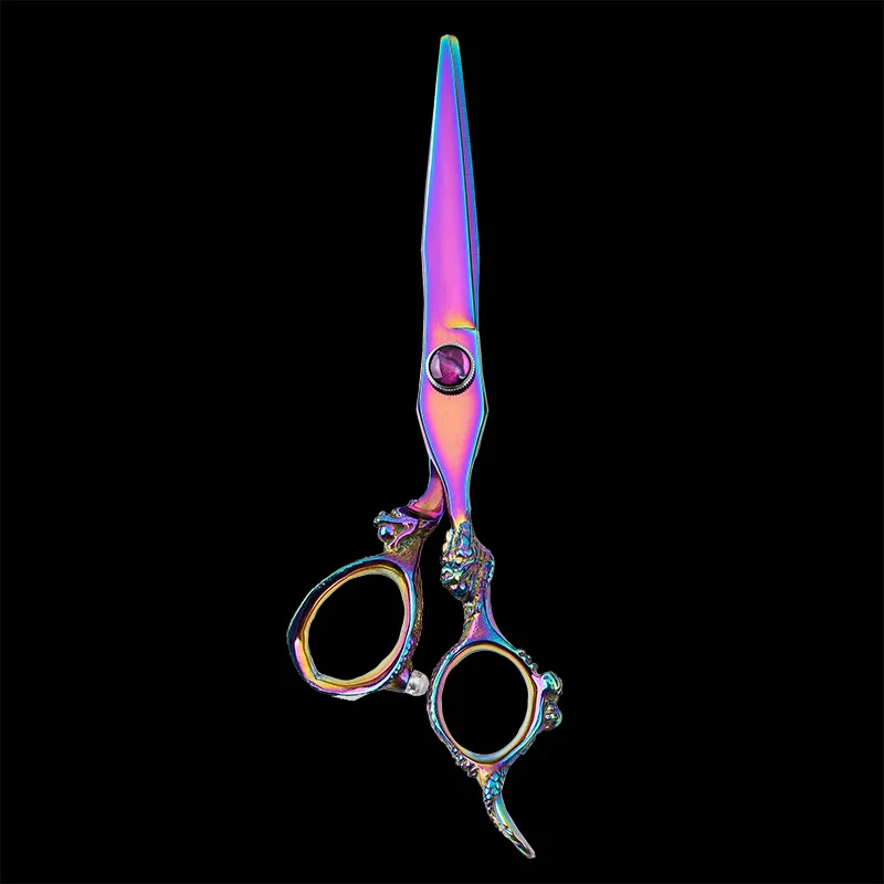 

Ножницы для стрижки волос с радужным титановым покрытием, высококачественные парикмахерские ножницы N8-60