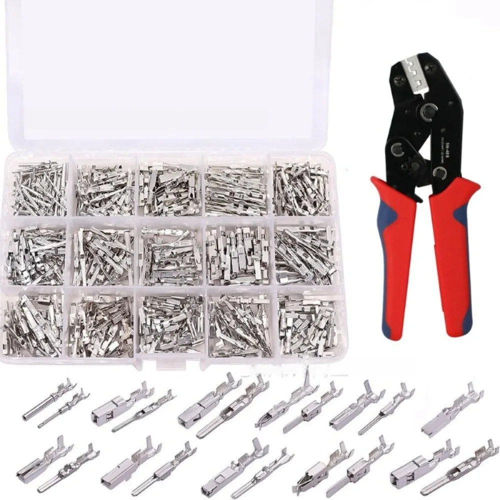 

290pcs Flat Plugs Cable Lugs-sortiment Terminal Set for Cars Wire Connectors Terminals Connectors Car Boxed Wire Connector