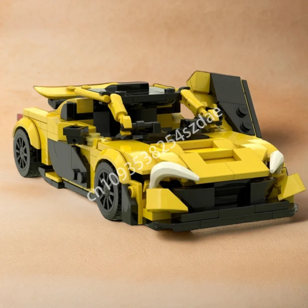 

368 шт. MOC mclarener p1 City Champions супер автомобиль строительные блоки идея рождественская игрушка идея подарка строительство Рождественская игрушка в подарок