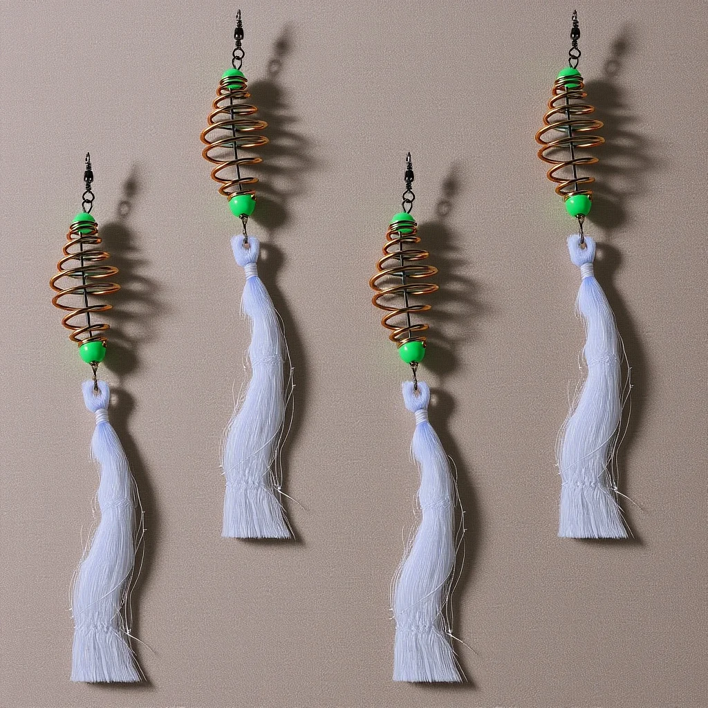 

4pcs Fishing Nets Professional Portable Wear-Resistant Mesh For Outdoor Angling Fish Trap Fishing Supply Accessory