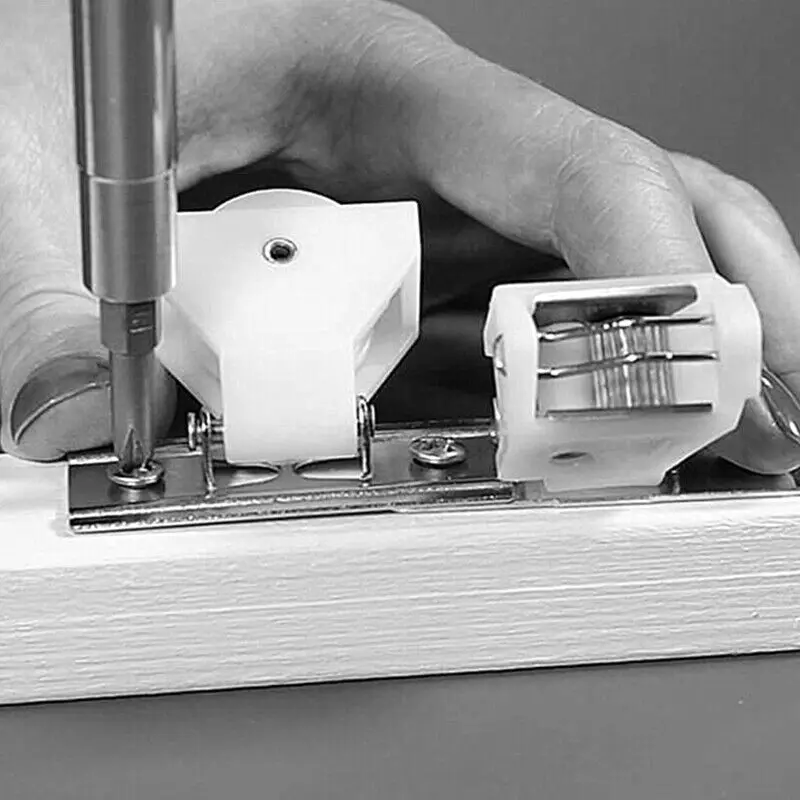 4/8 Stuks Koordslot Mechanisme Bamboe Rolgordijn Gordijn Katrol Romeinse Blind Onderdelen Tracks Zweefvliegtuigen voor Pom gordijn Accessoires