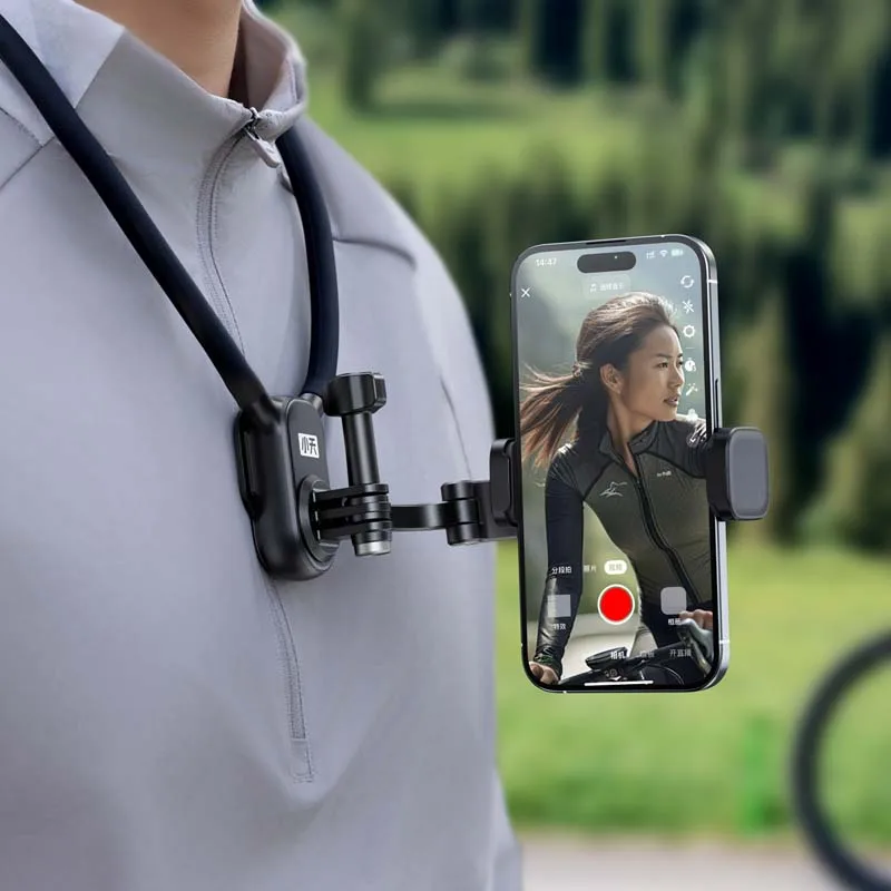 

Neck Mount Phone Holder Anti-Shake Neck Holder Mount for Phone Fill Light Support